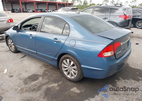 2010 Honda Civic Ex-L из США, поврежденный, VIN 2HGFA1F98AH547003